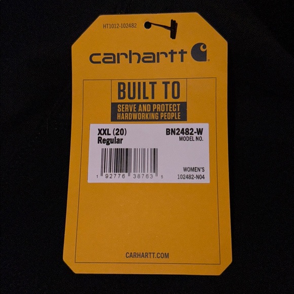 Carhartt Black Force Fitted Mid-weight Utility Leggings size XXL (20) - Picture 13 of 14